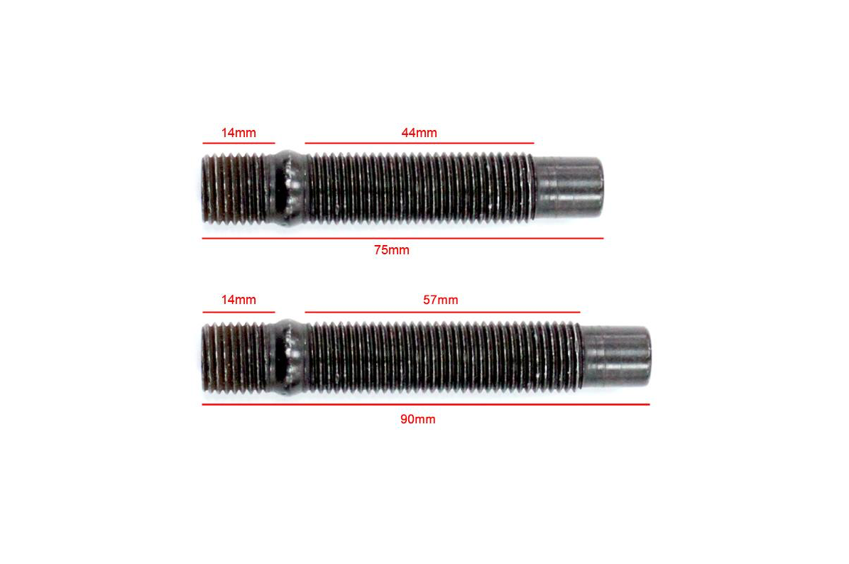 BMW Mini R55 - Stud and nut conversion