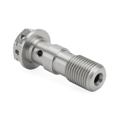 Stainless Steel Race Spec M10 x 1.25 Double Banjo Bolt