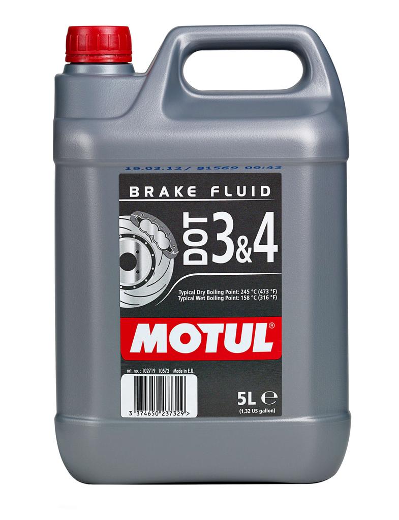 Motul DOT 3 & 4 Brake Fluid 5L