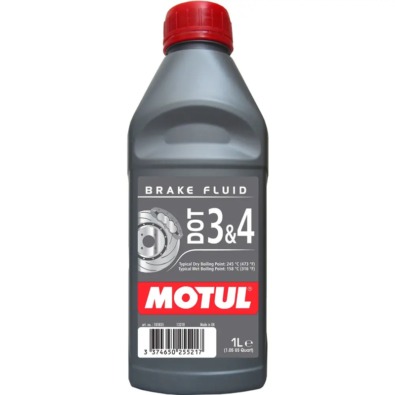 Motul DOT 3 & 4 Brake Fluid 1L