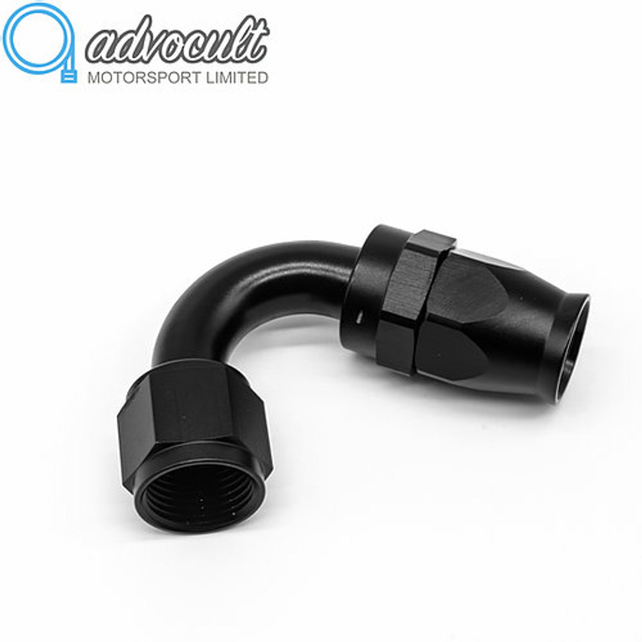 SWIVEL 120-DEGREE ELBOW (PTFE/TEFLON) AN4-AN10