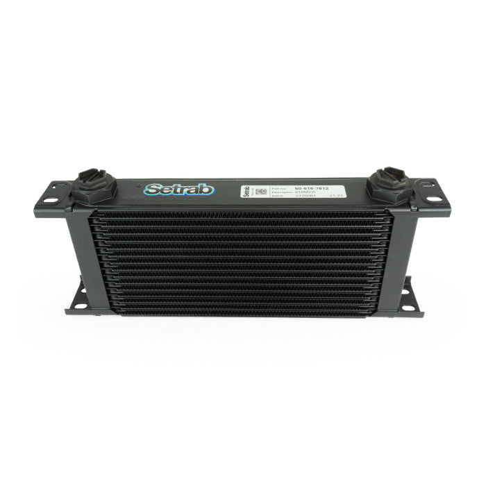 Setrab PROLINE 16 Row Oil Cooler 330mm Length (Series 6) M22 Female