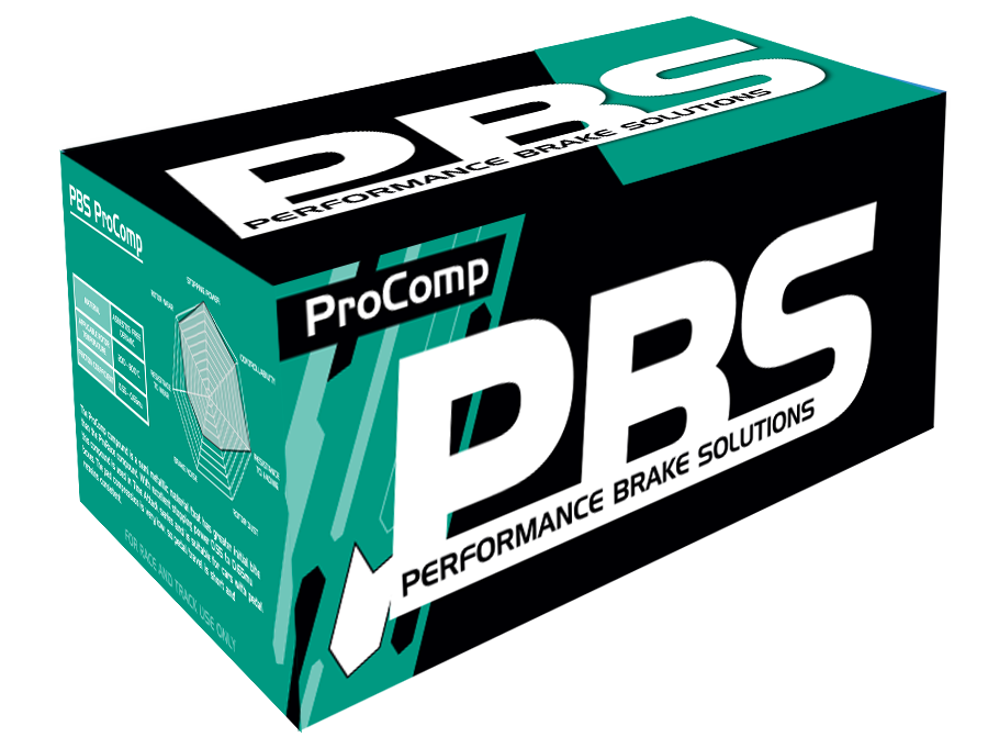 PBS Brake pads - Yellow Speed YSR  6POT 17mm