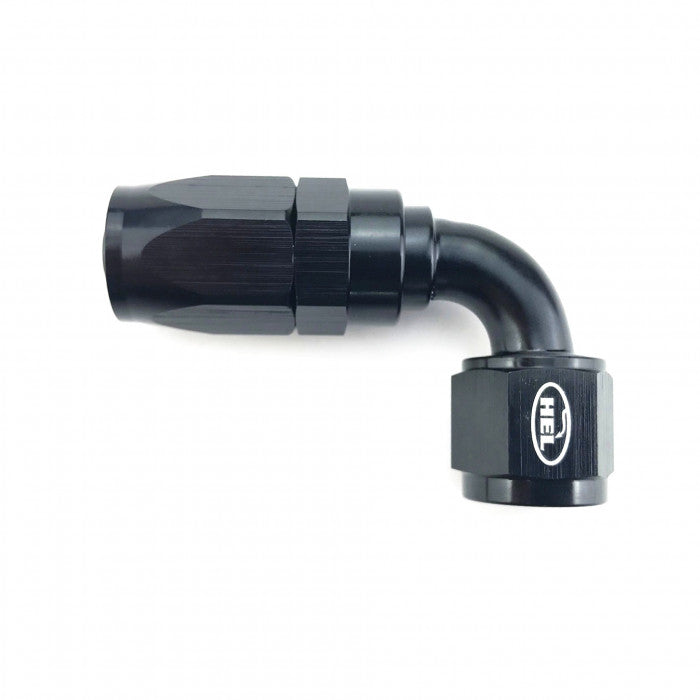 HEL Performance AN10 90-Degree Rubber Hose Fitting – For Braided AN Lines