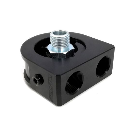 Mocal Billet Oil Sandwich Plate With Sender Take Off