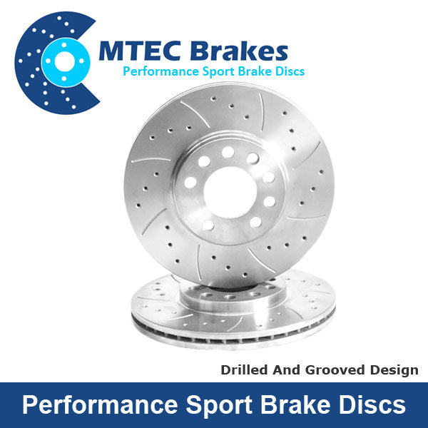 MTEC BRAKES FRONT DISCS - RENAULT CLIO MK3 197 / 200