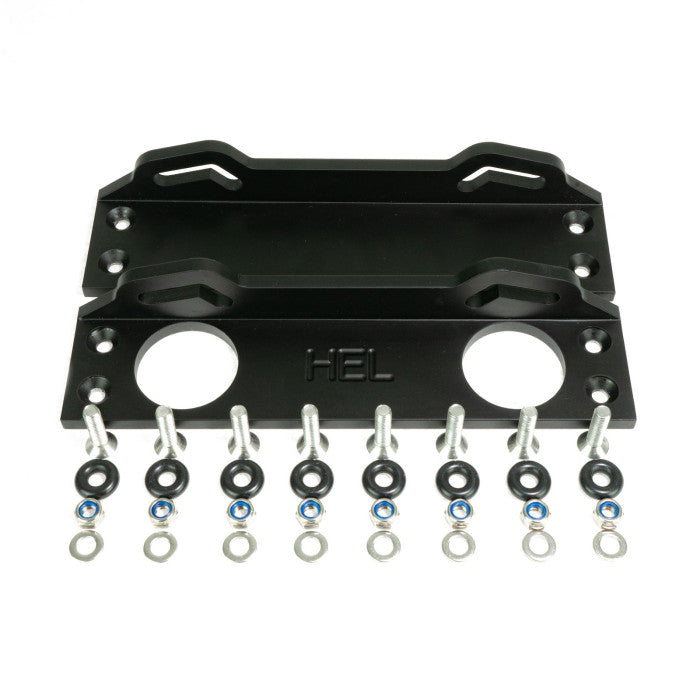 HEL Custom Aluminium Brackets for Setrab PROLINE Oil Coolers