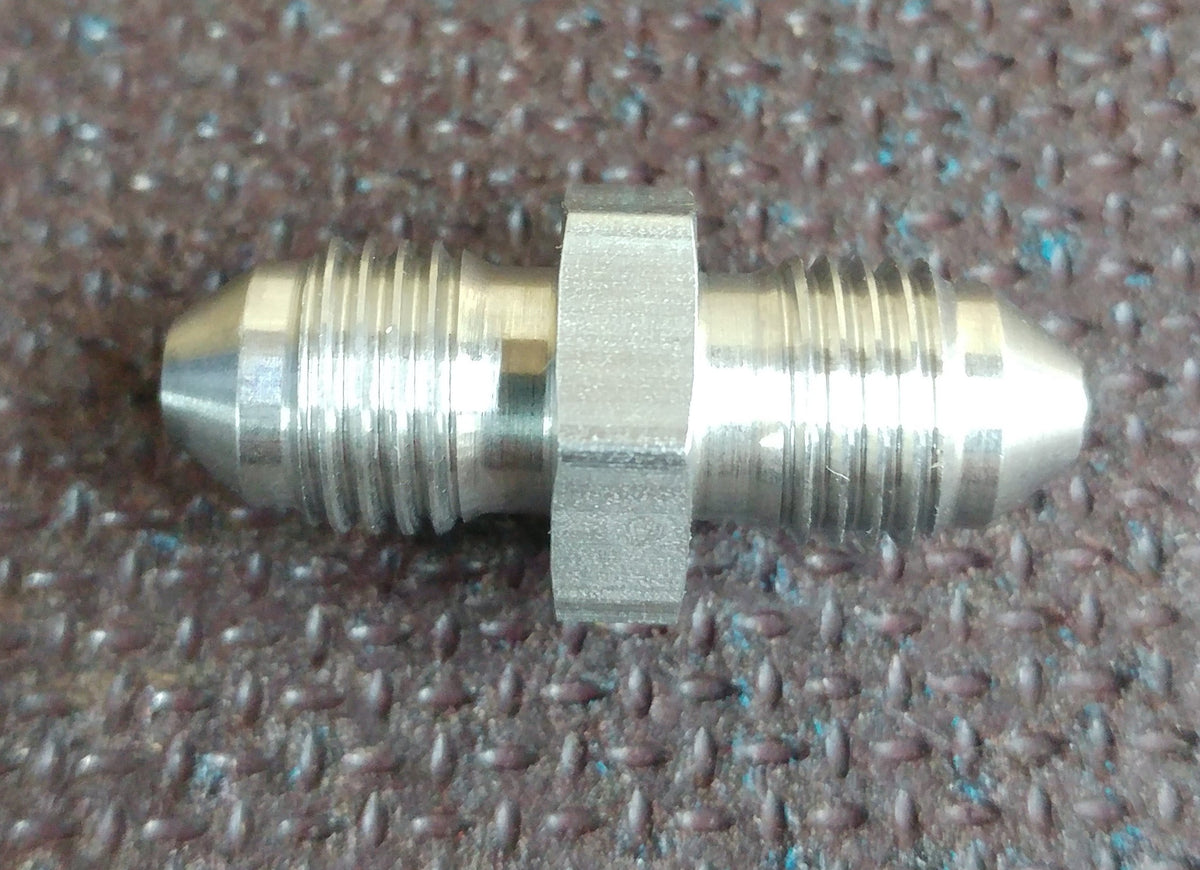 Male Male Brake Fitting 3/8" UNF