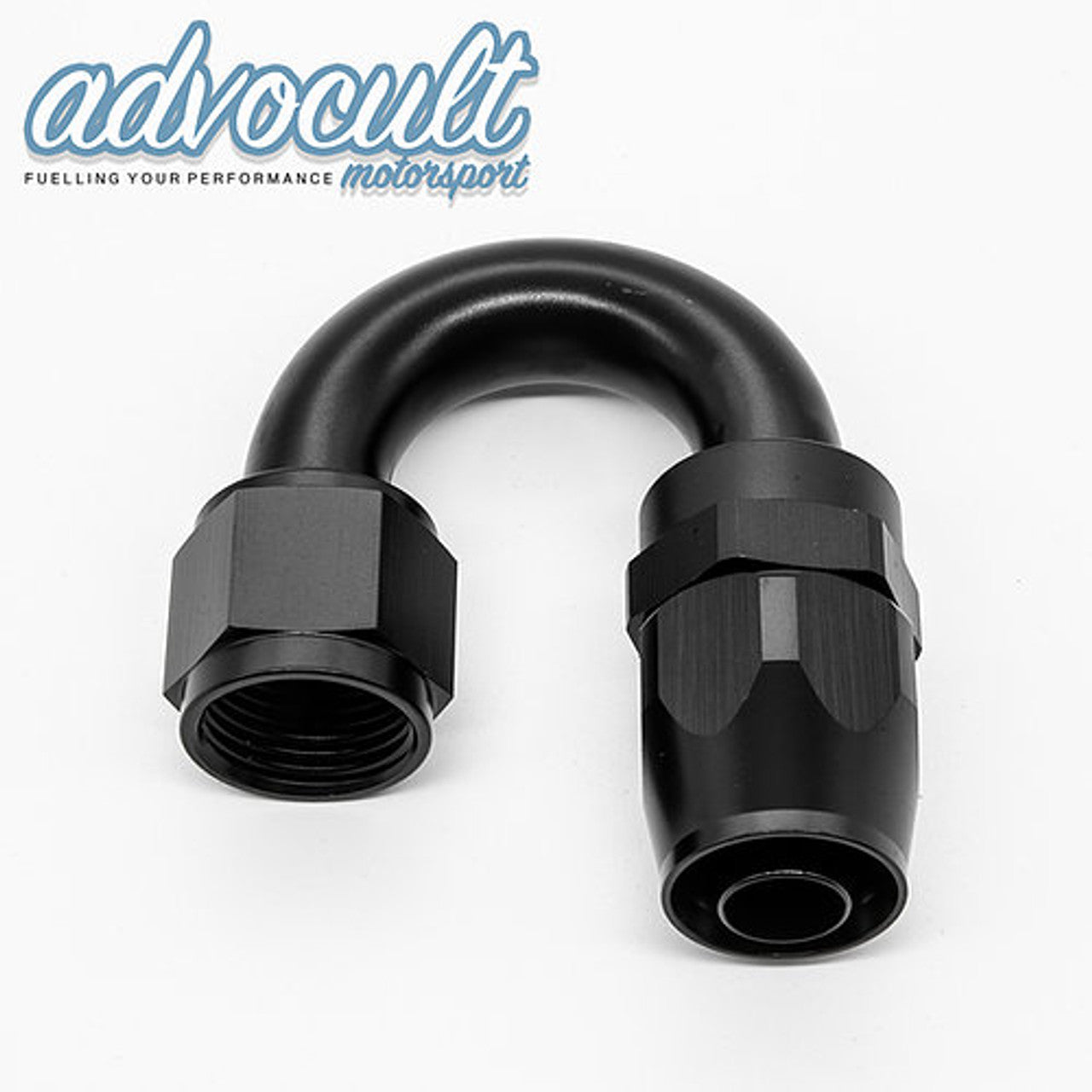 SWIVEL 180-DEGREE ELBOW (NITRILE) AN6 - AN10