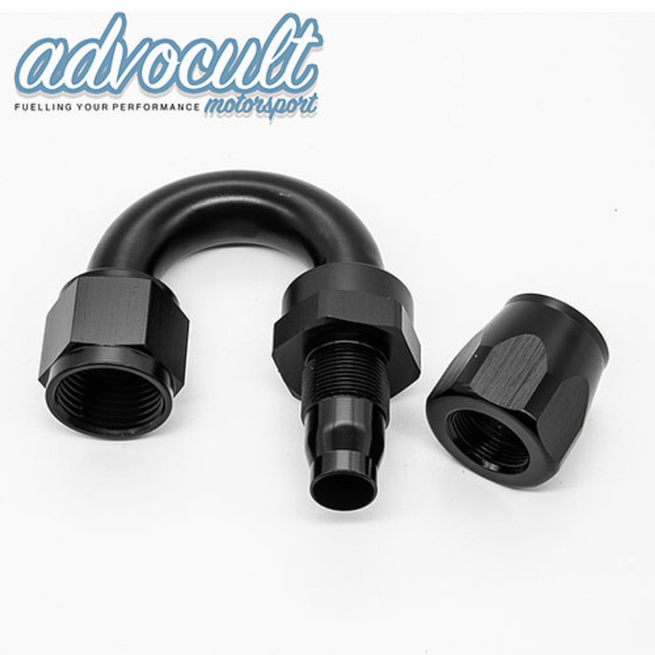 SWIVEL 180-DEGREE ELBOW (NITRILE) AN6 - AN10